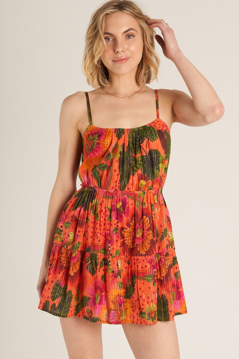 Tropical Mini Dress