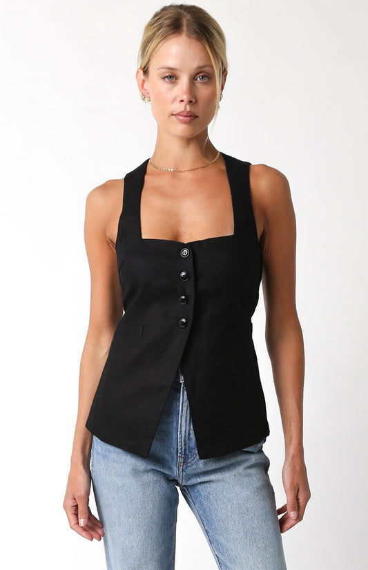 Button Front Top