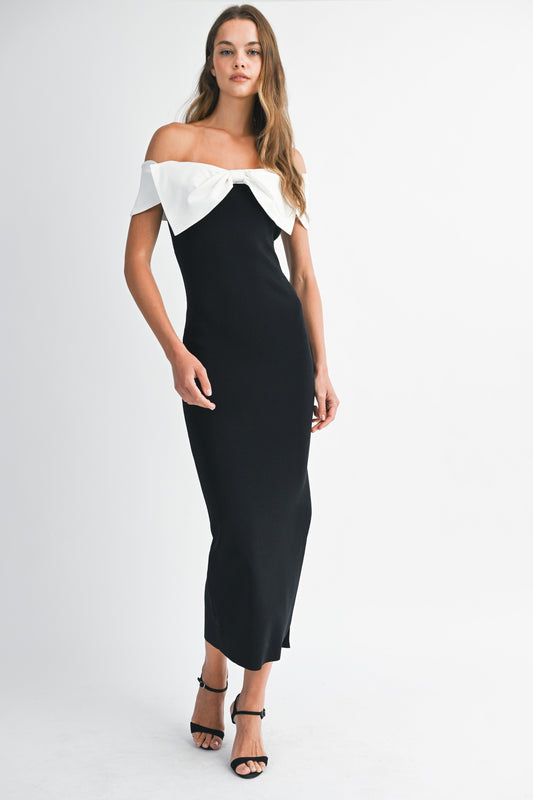 Bow Maxi Dress