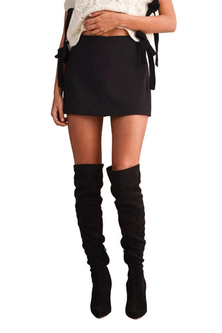 Polished High-Waist Mini Skort - Verte Boutique