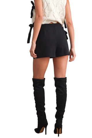 Polished High-Waist Mini Skort - Verte Boutique