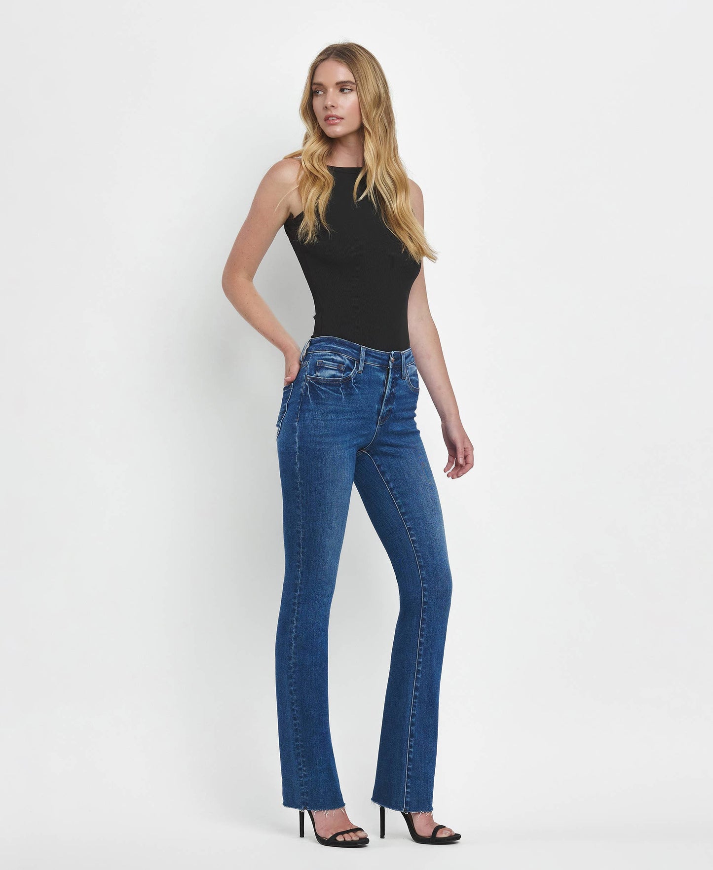 High Rise Slim Bootcut