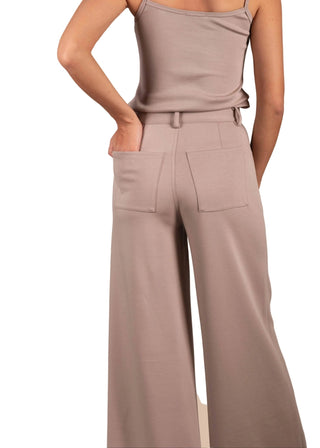 Butter Modal Pleated Wide Leg Trousers - Verte Boutique