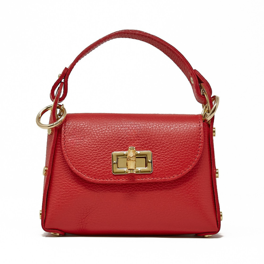 Mini Italian Leather Crossbody Purse
