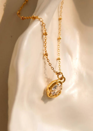 Petite CZ Necklace - Verte Boutique