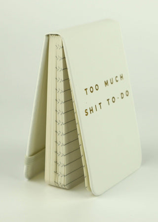 Pocket Journal - Too Much Shit To Do - Verte Boutique