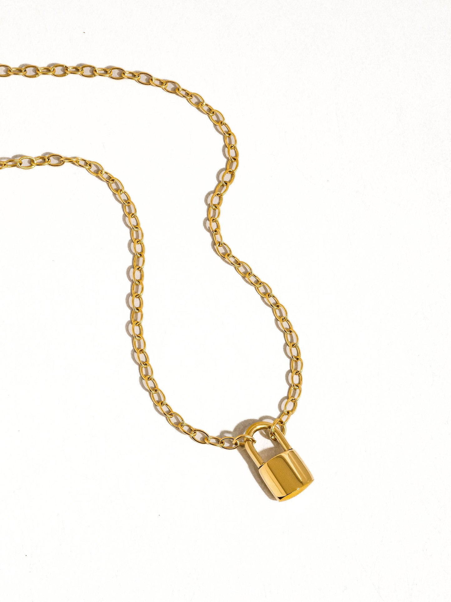 Lock Chain Necklace