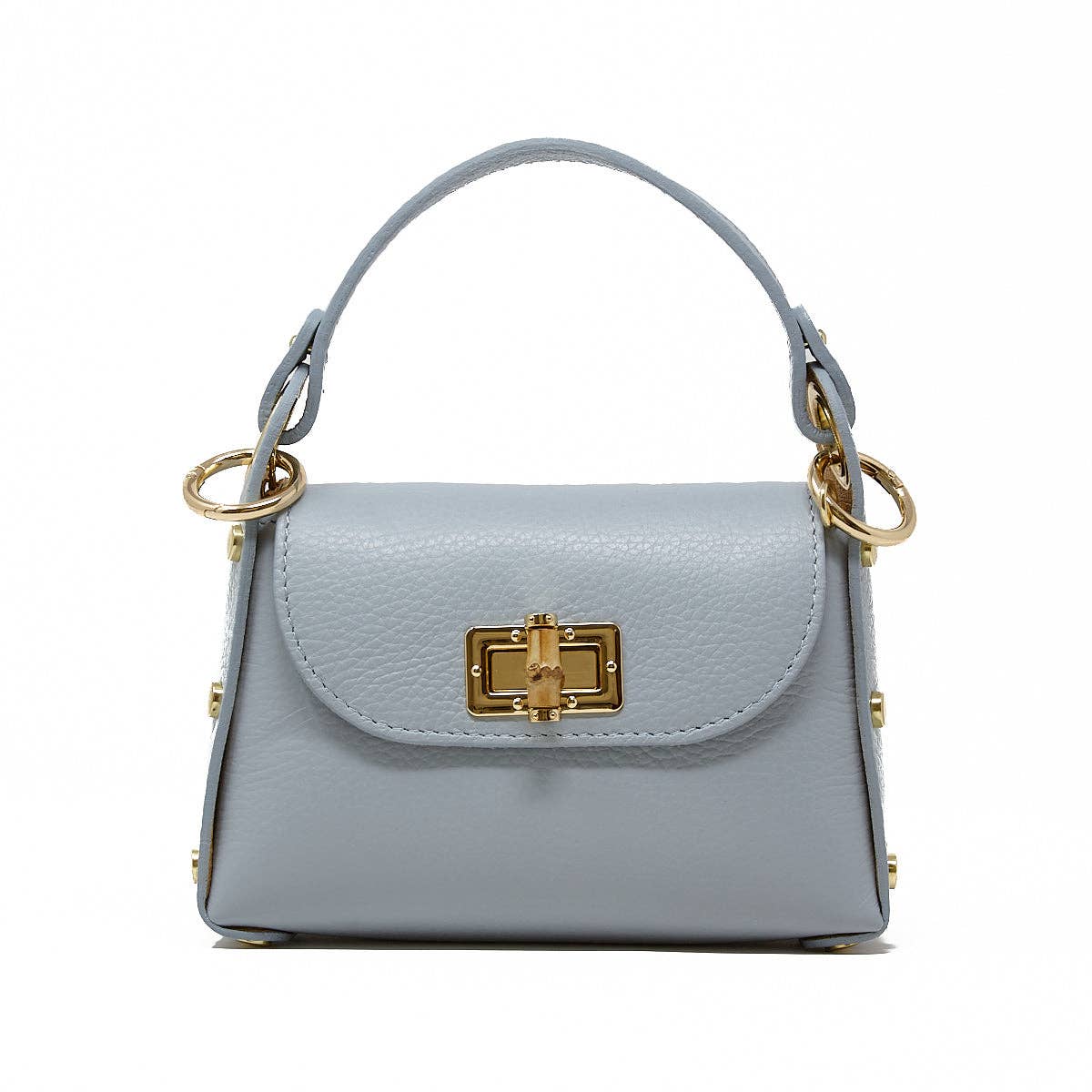 Mini Italian Leather Crossbody Purse