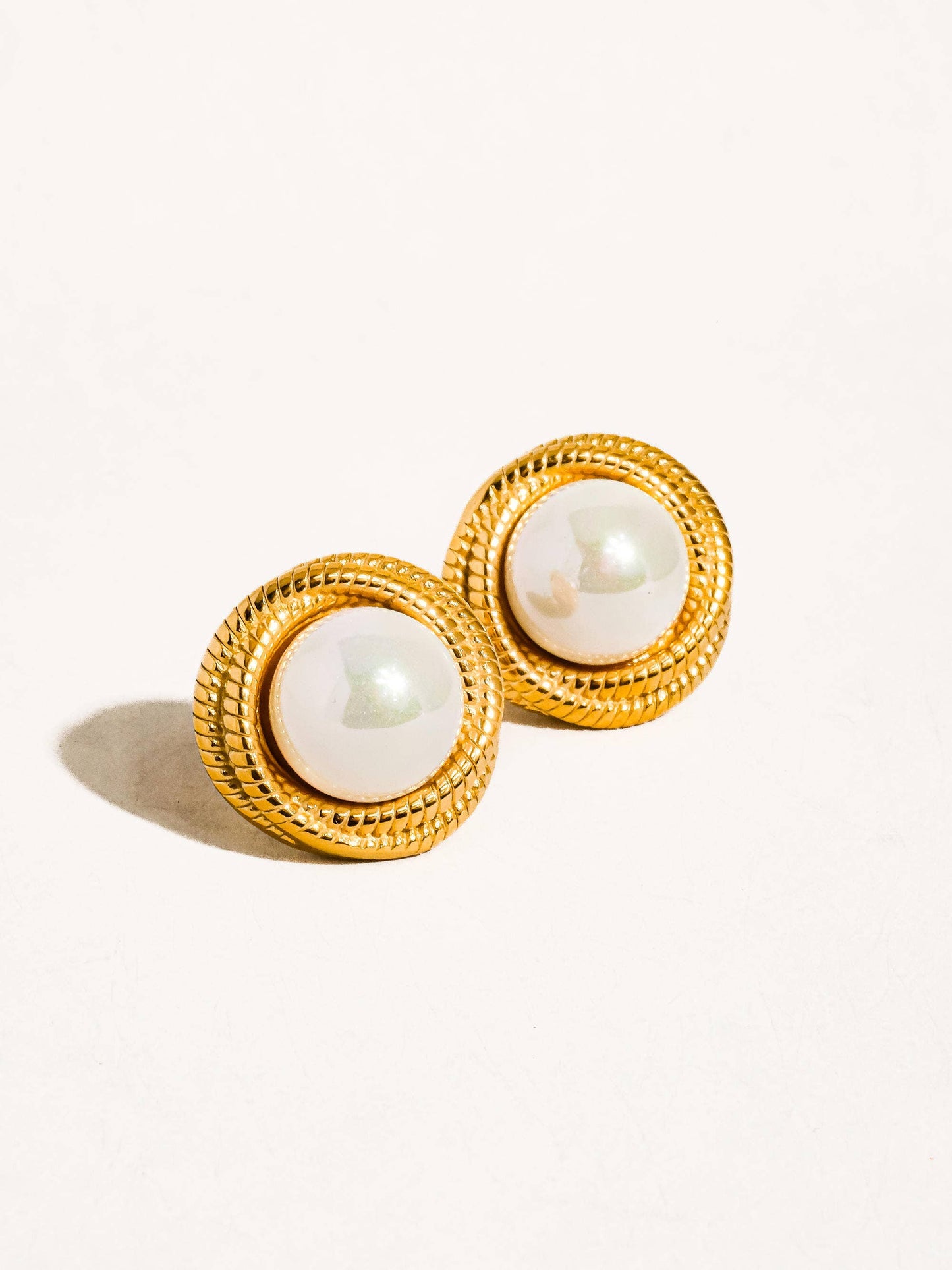 Oversized Pearl Studs