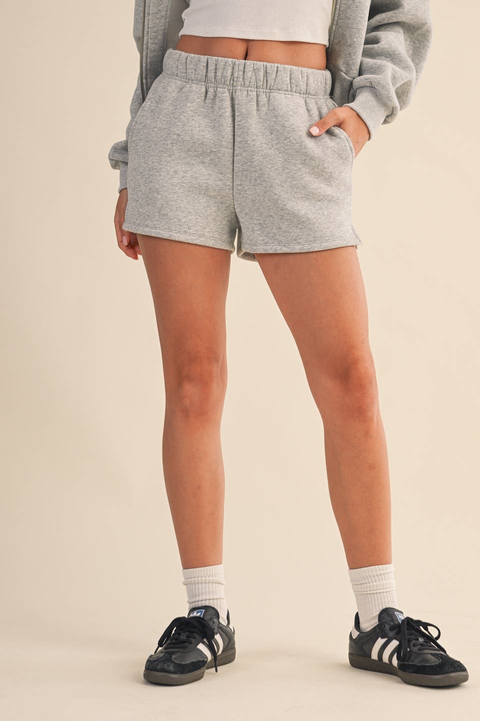 Cozy Fleece Micro Sweatshorts