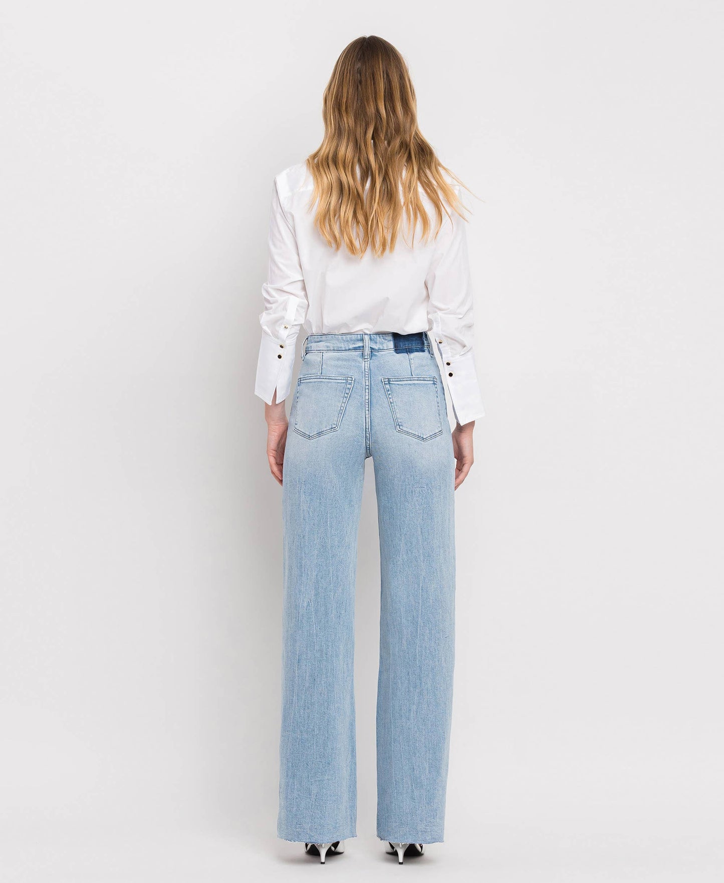 Super High Rise Wide Leg Jeans