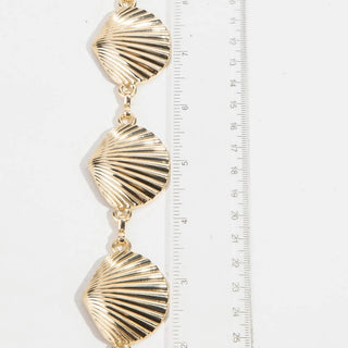 Gold Seashell Link Chain Belt - Verte Boutique