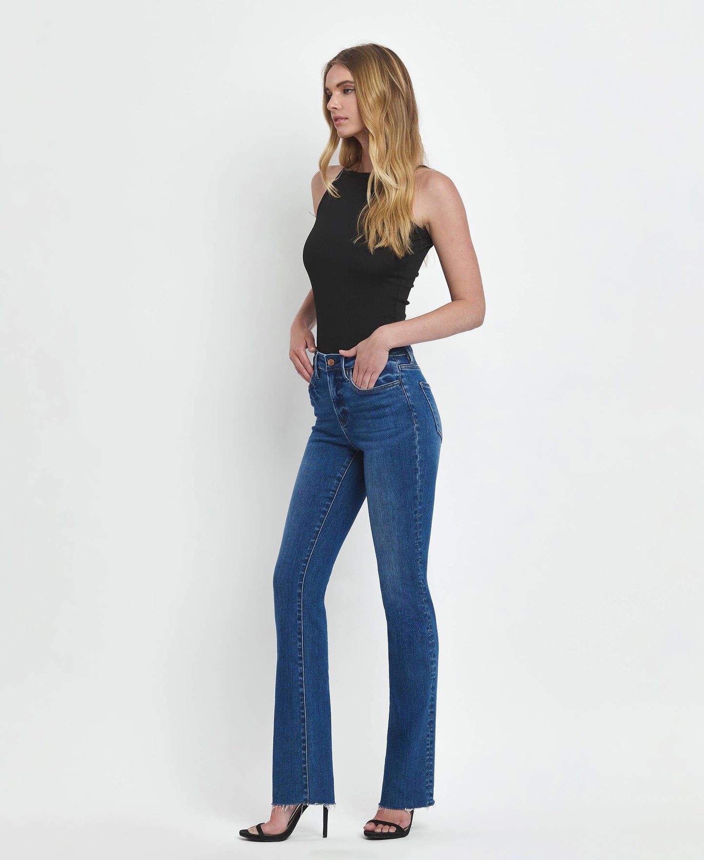 High Rise Slim Bootcut