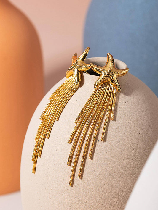 Starfish Tassel Earring