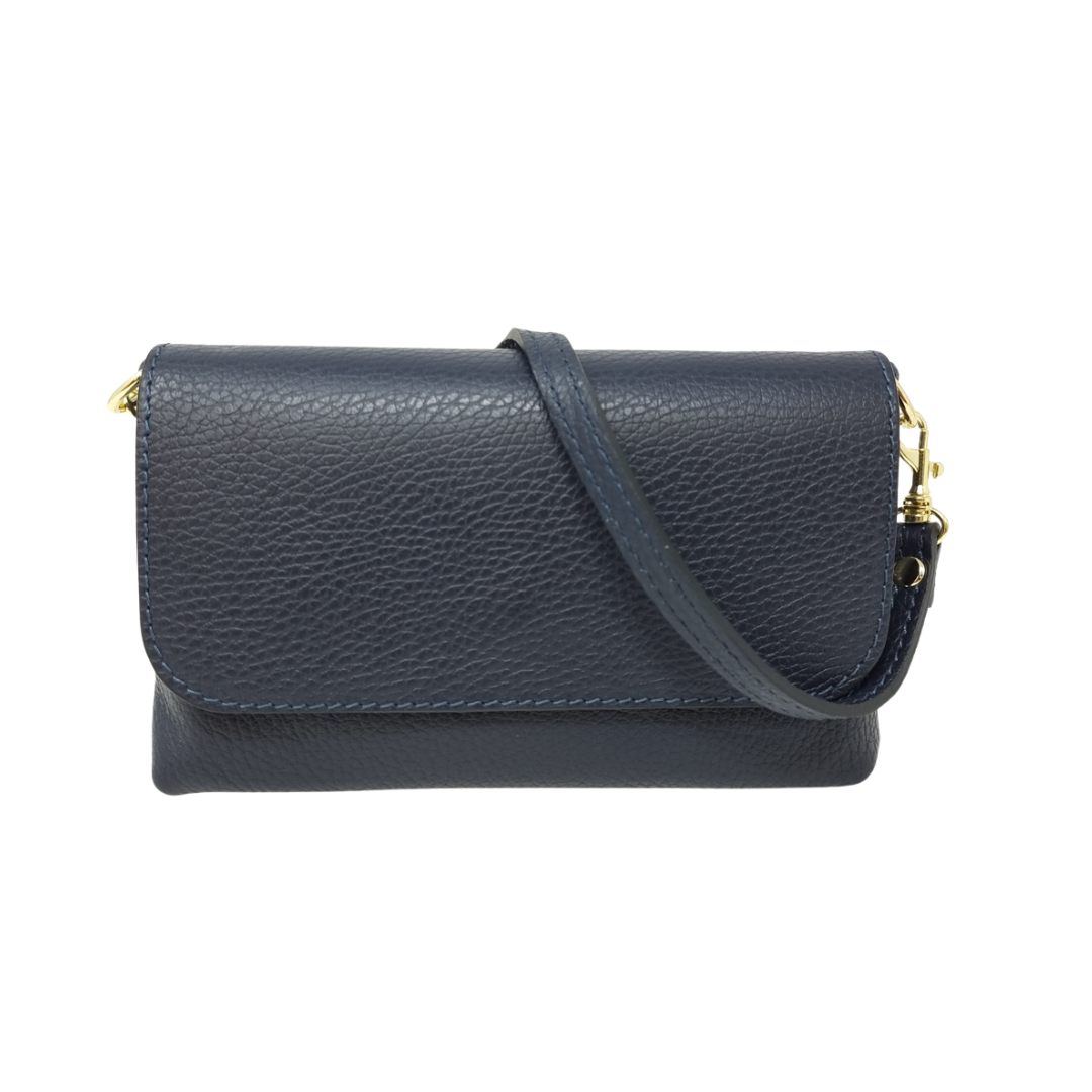 Italian Leather Mini Crossbody