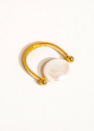 Baroque Pearl Ring - Verte Boutique