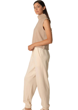 Butter Modal Mock Neck Sleeveless Top - Verte Boutique