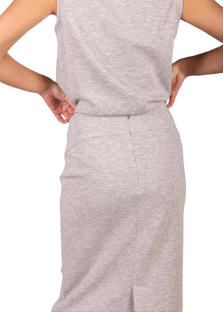 Butter Modal Back Slit Pencil Skirt - Verte Boutique