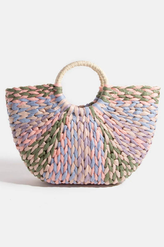 Braided Straw Bag