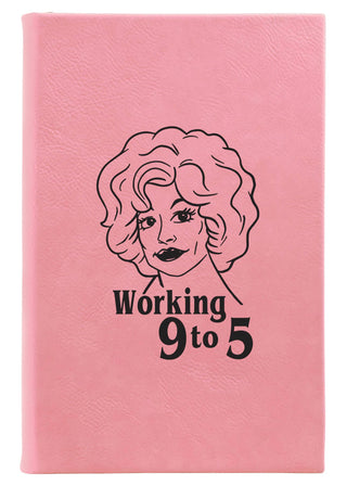 Leather Journal - Working 9 - 5 - Verte Boutique