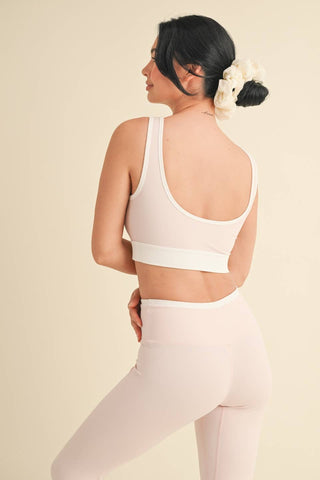 Contrast Binding Bra Top - Verte Boutique