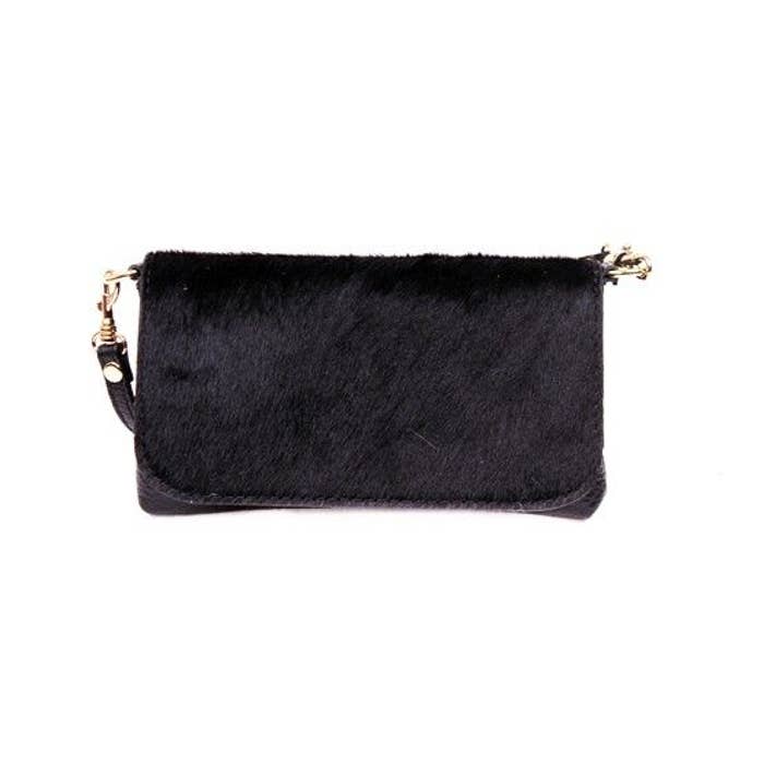 Italian Leather Cowhide Mini Crossbody