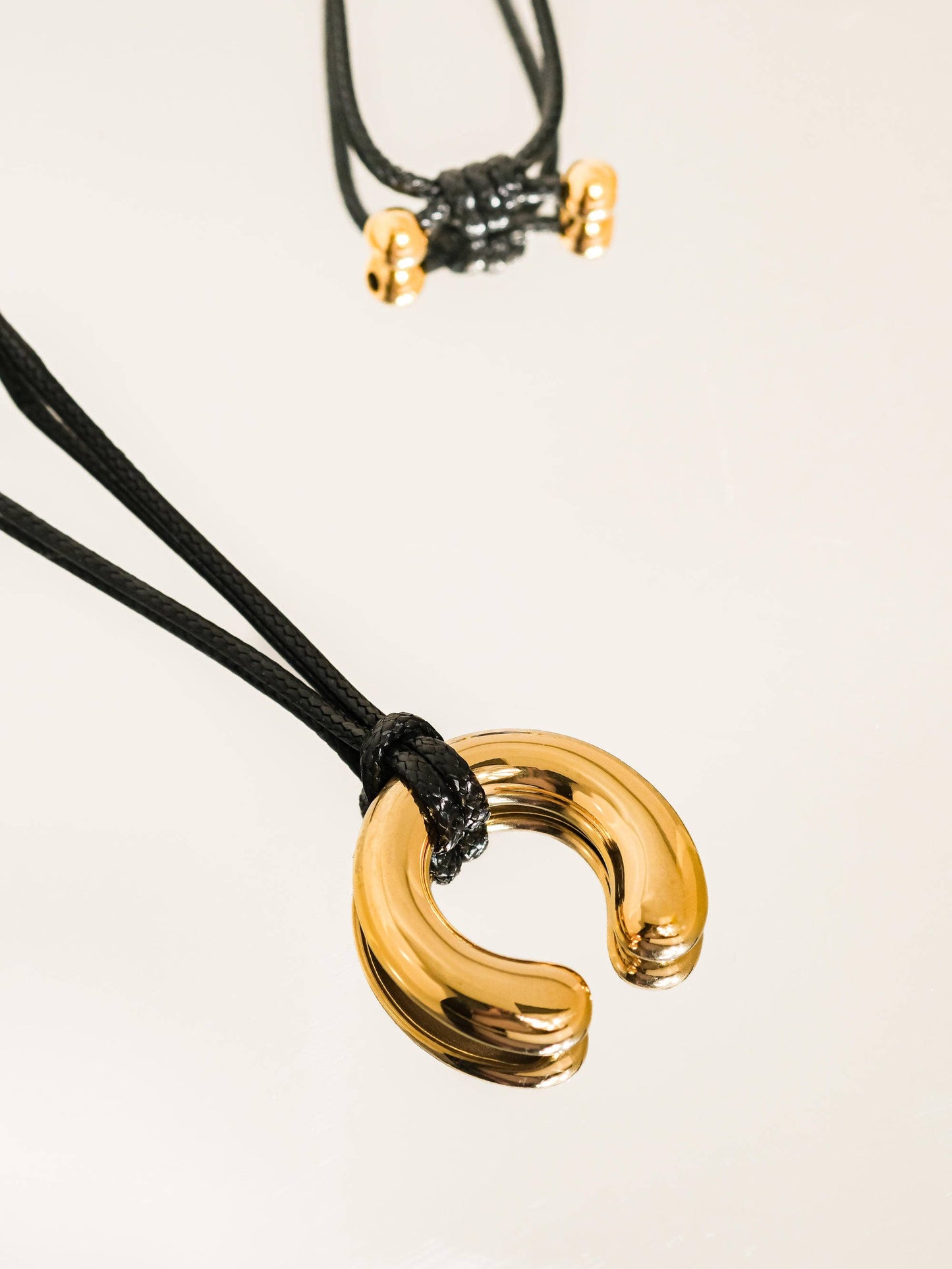 Gold Non-Tarnish Horseshoe Necklace