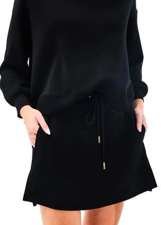 Black CloudSilk Mini Lounge Skort - Verte Boutique