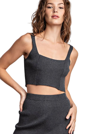 Front Panel Crop Top - Verte Boutique