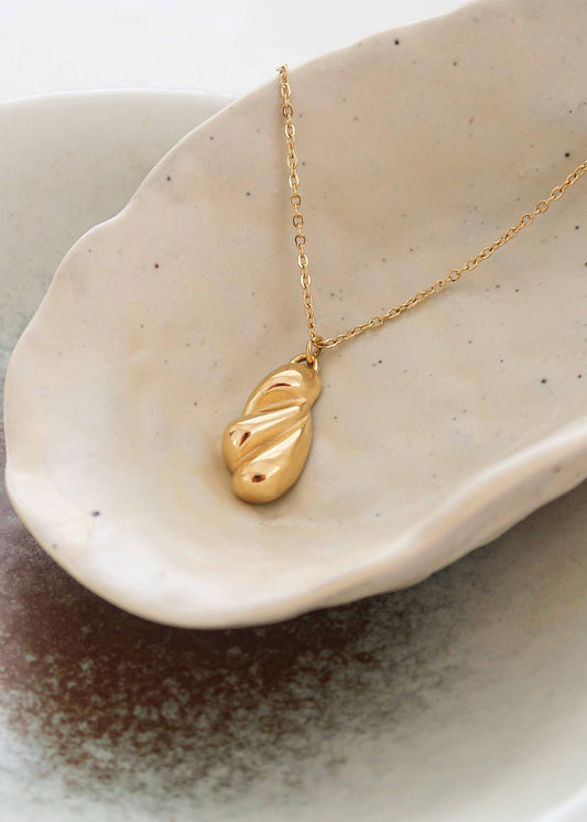 Croissant Pendant Necklace