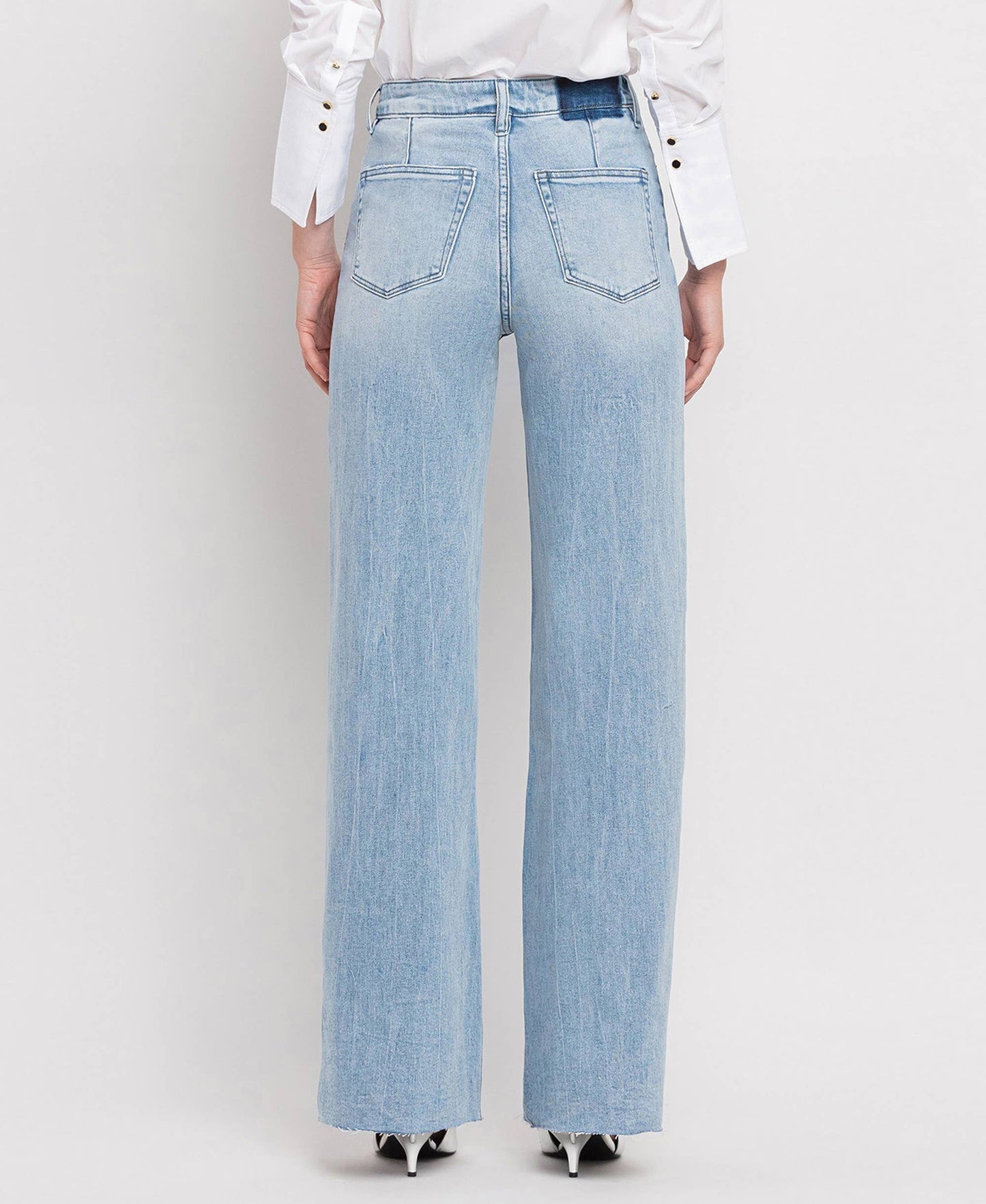 Super High Rise Wide Leg Jeans