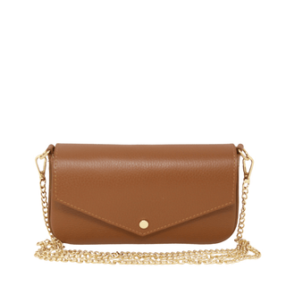 Italian Leather Compact Crossbody & Shoulder Bag - Verte Boutique