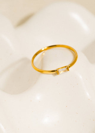 Minimalist Thin CZ Band - Verte Boutique