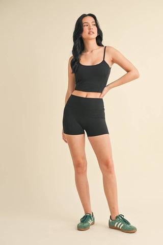 Scoop Neck Cami with Contour Seams - Verte Boutique