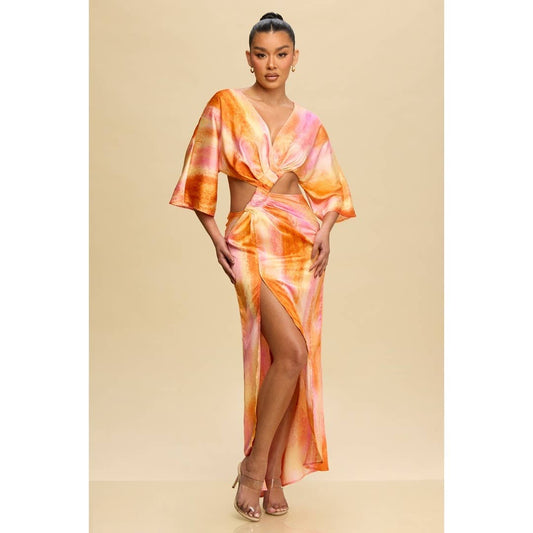 Cutout Maxi Dress