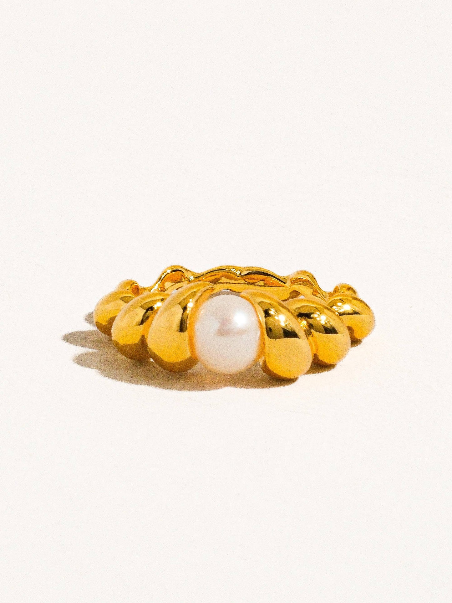 Pearl Twist Ring