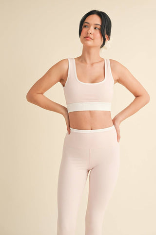 Contrast Binding Bra Top - Verte Boutique