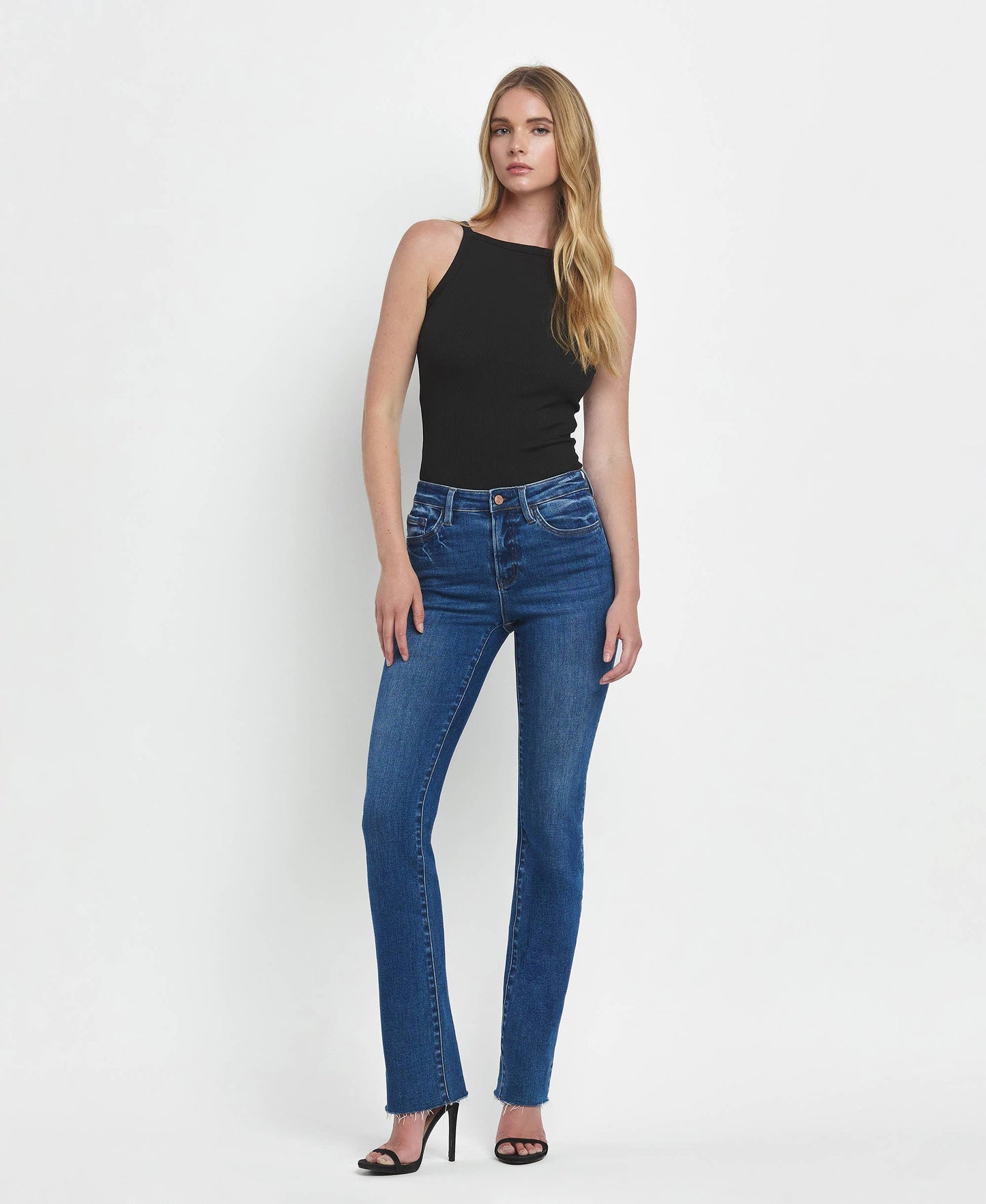 High Rise Slim Bootcut