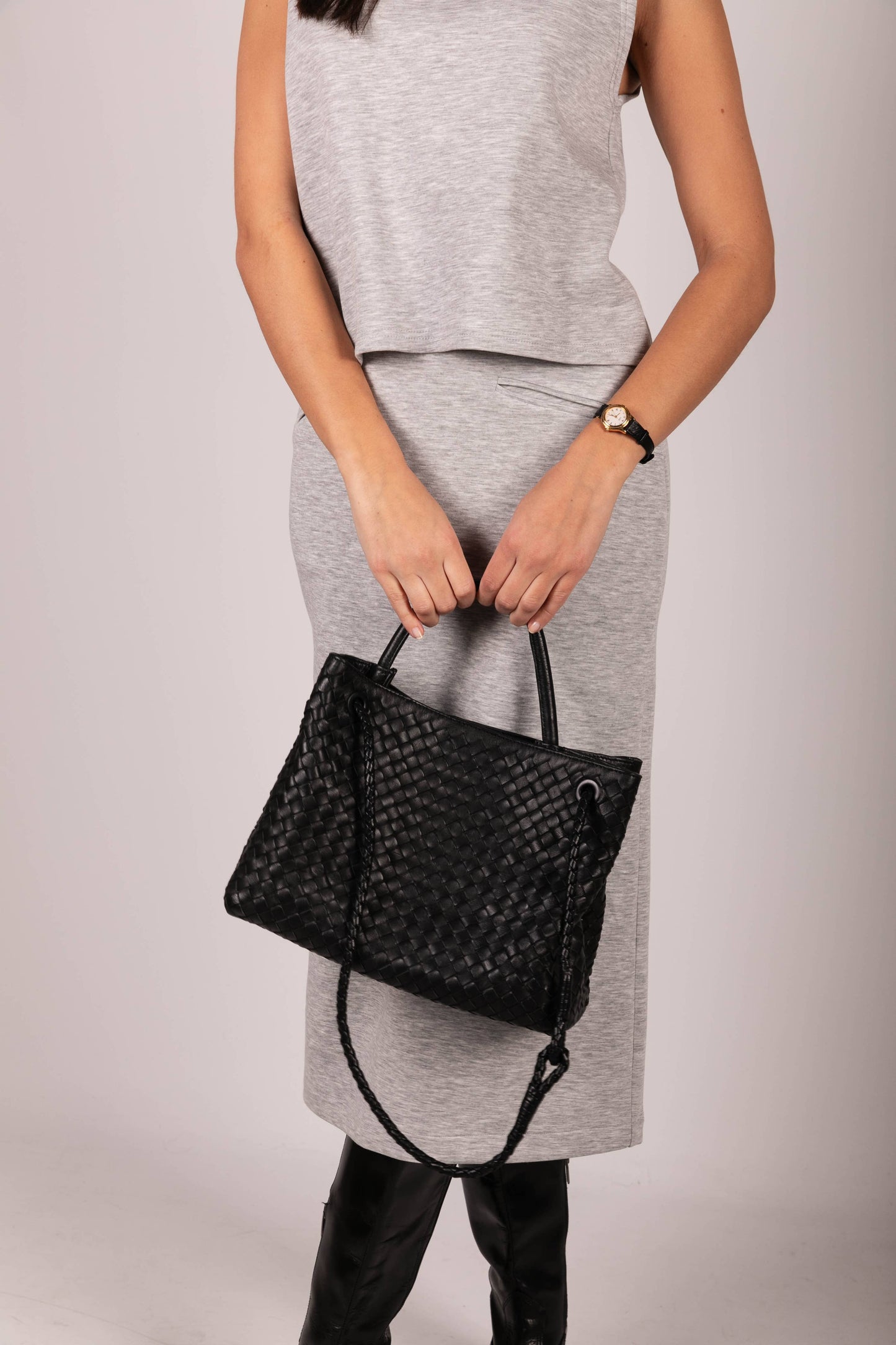 Butter Modal Back Slit Pencil Skirt