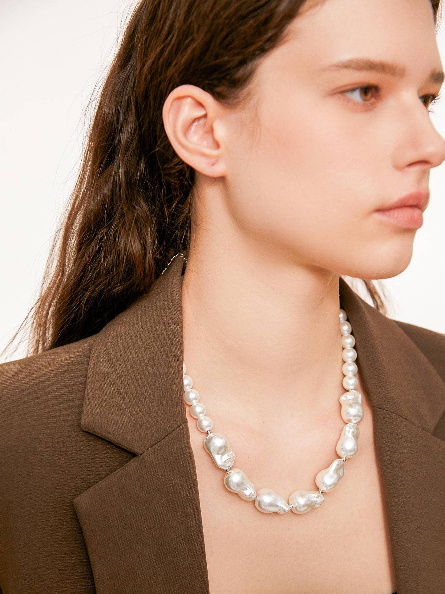 Statement Pearl Necklace