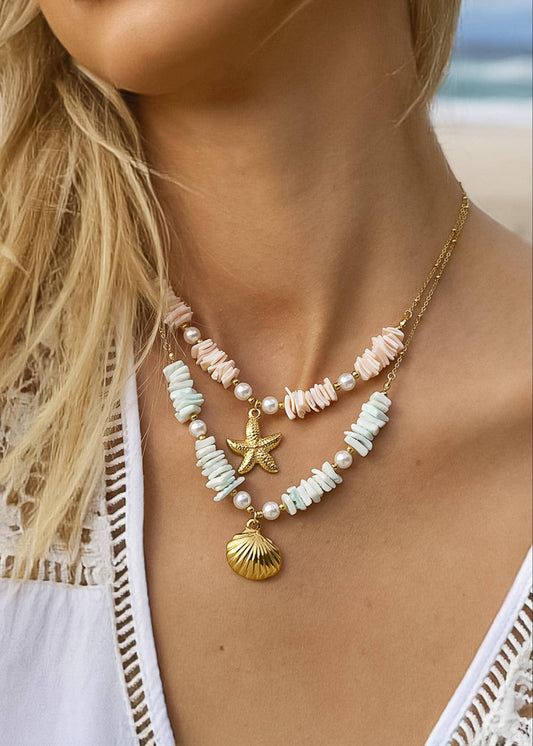 Shell Star Necklace