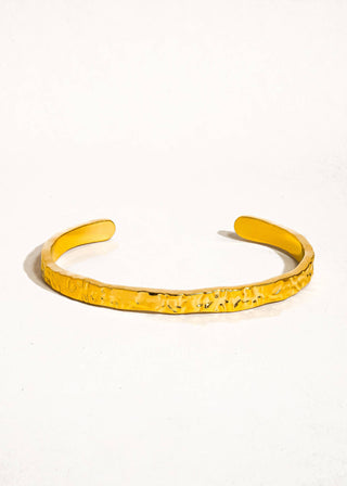 Textured Thin Bangle - Verte Boutique