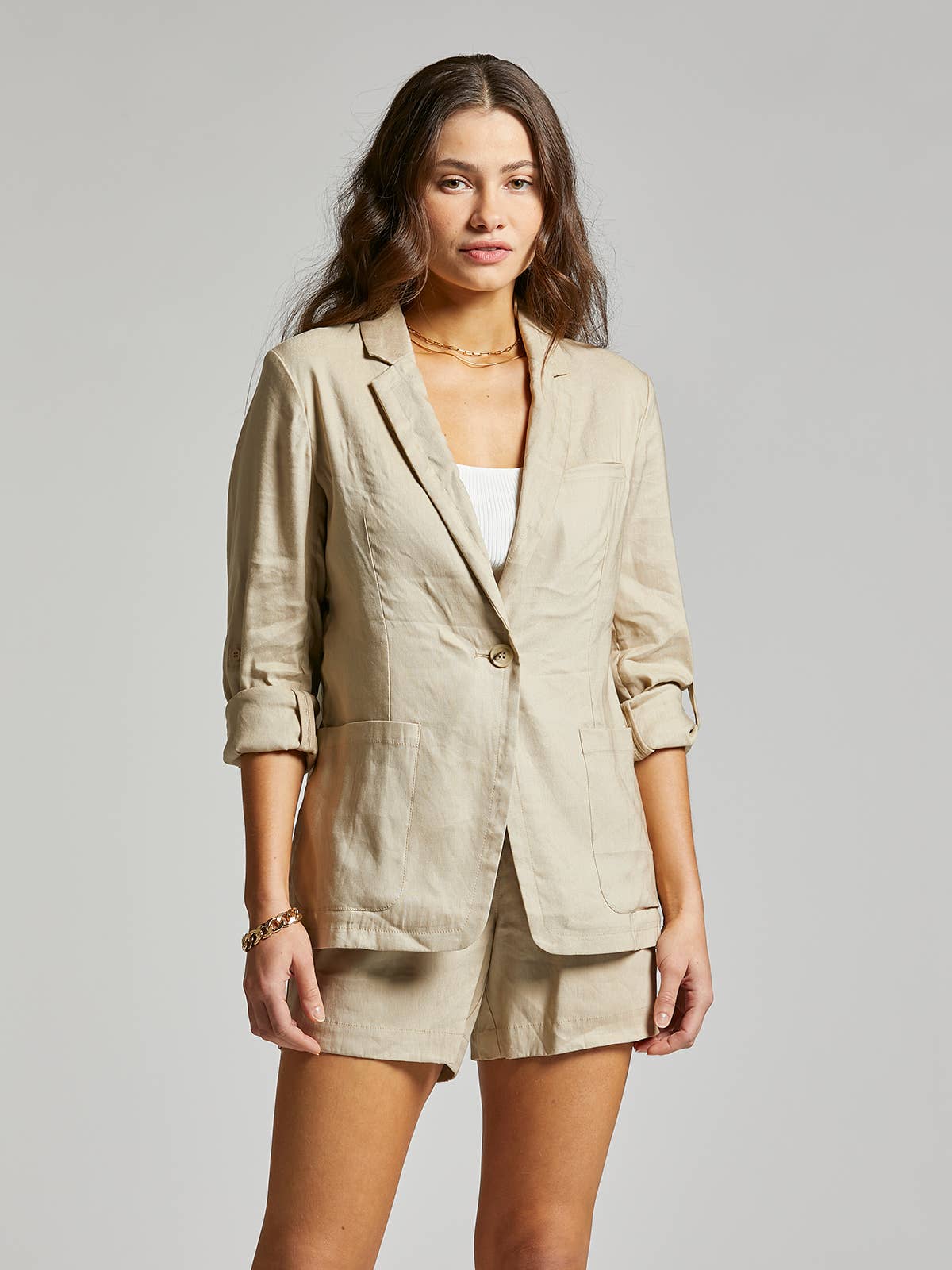 Linen Blazer