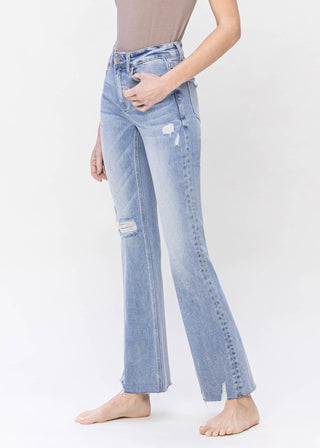 High Rise Relaxed Bootcut Jeans - Verte Boutique