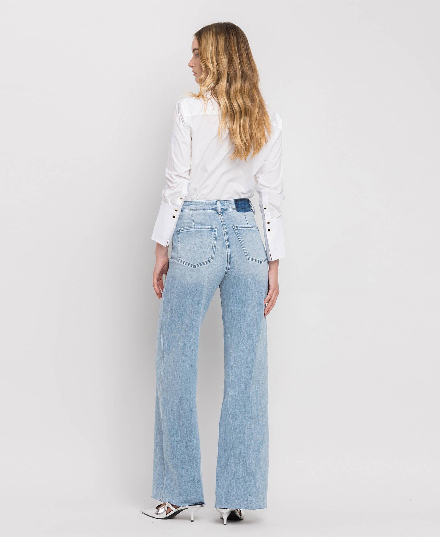 Super High Rise Wide Leg Jeans