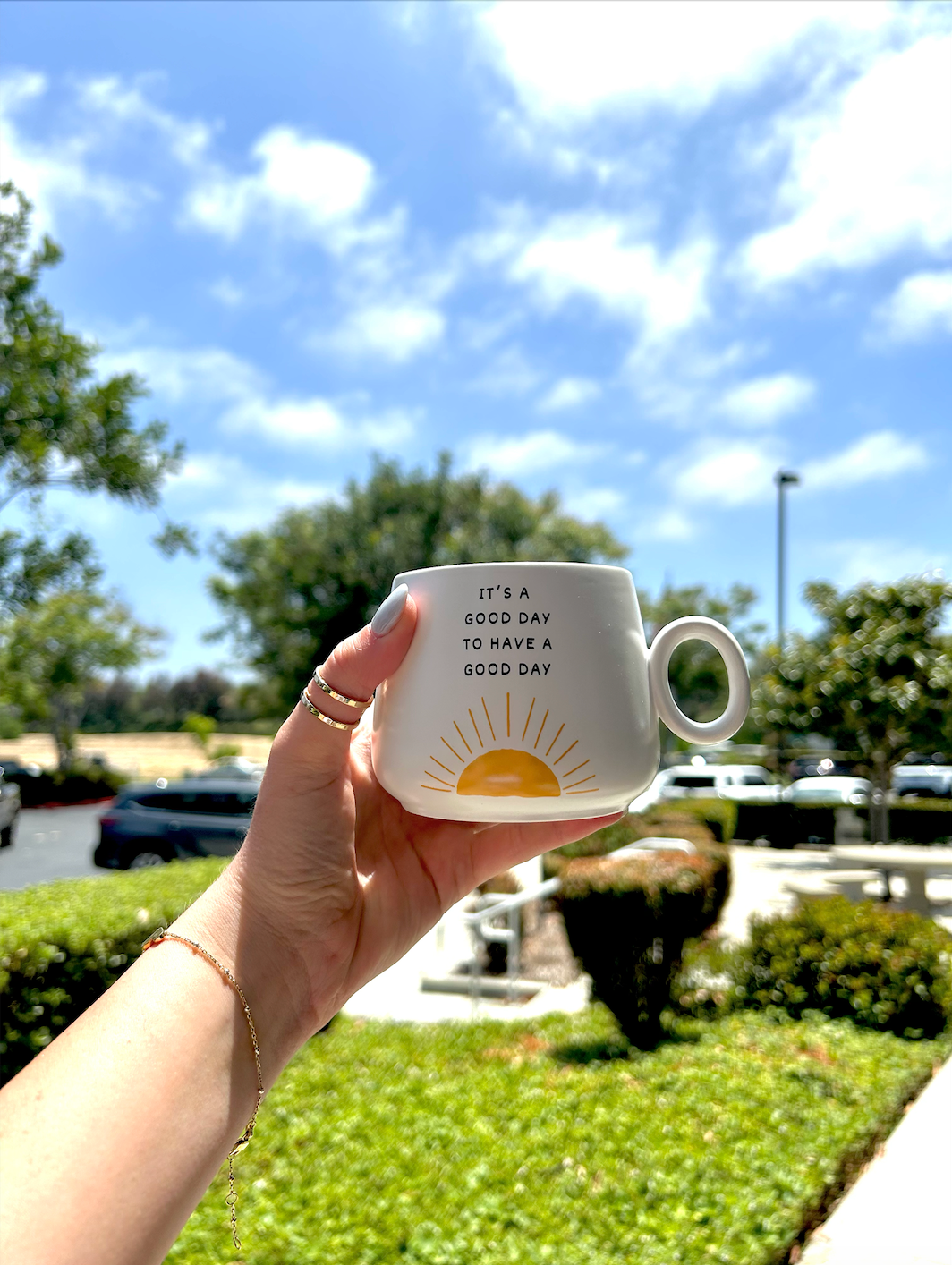 Cappuccino Mug - It's A Good Day