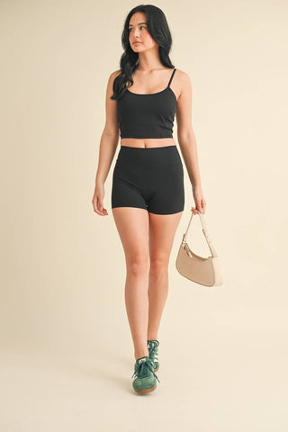 Scoop Neck Cami with Contour Seams - Verte Boutique