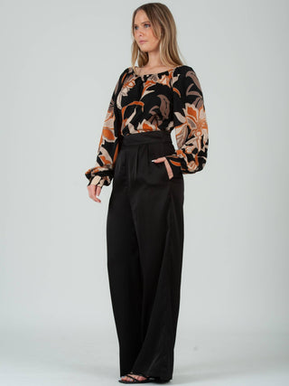 Satin Trousers - Verte Boutique