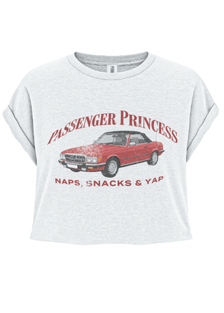 Cropped Passenger Princess Graphic Tee - Verte Boutique