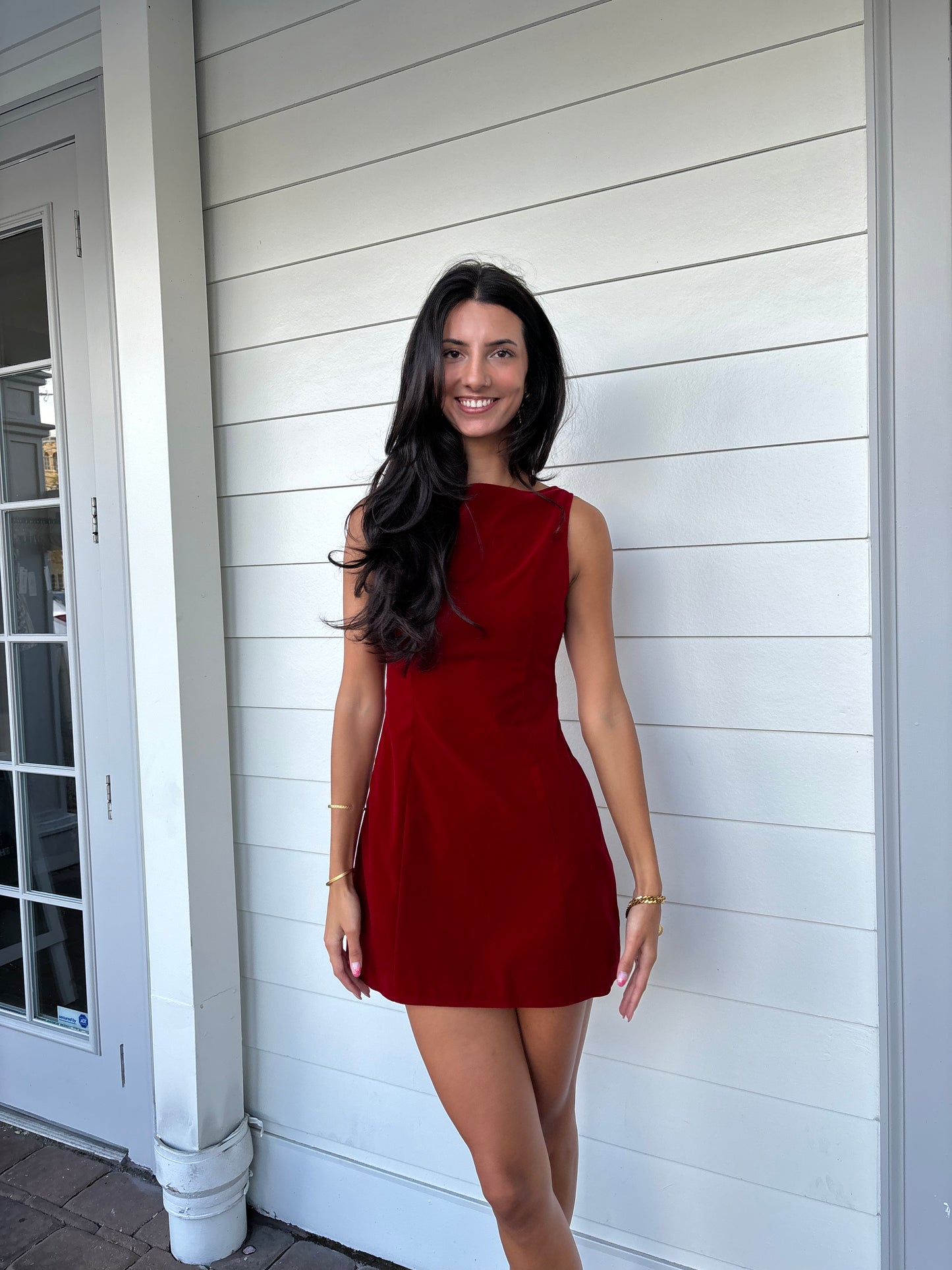 Velvet Mini Dress